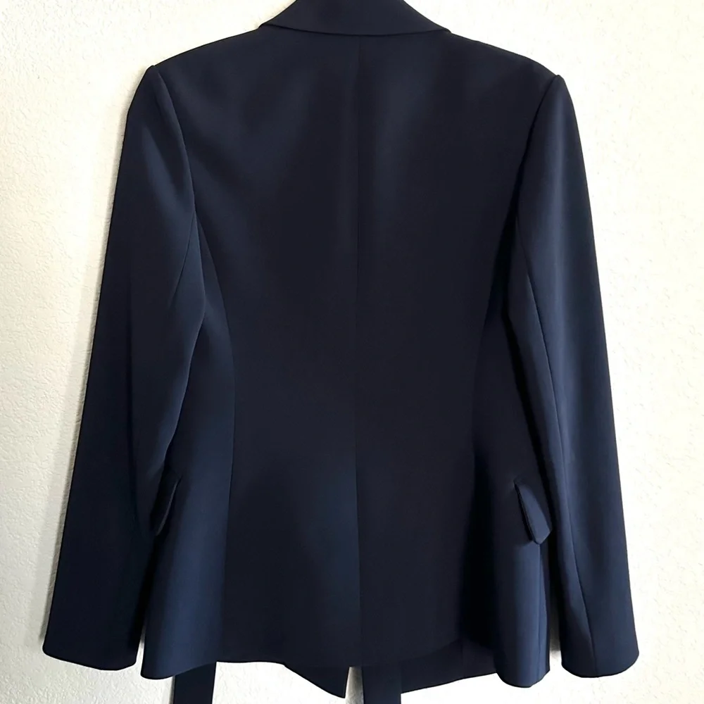Theory Navy Blue Woman’s Blazer - Picture 2 of 2